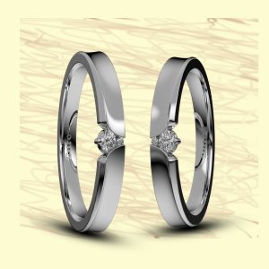 Alternative view of Nhẫn đôi Dear One