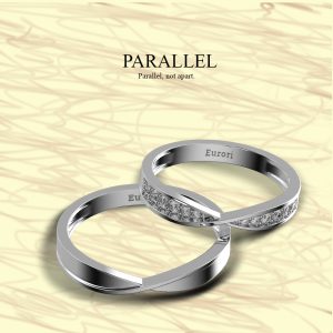 Nhẫn đôi Parallel